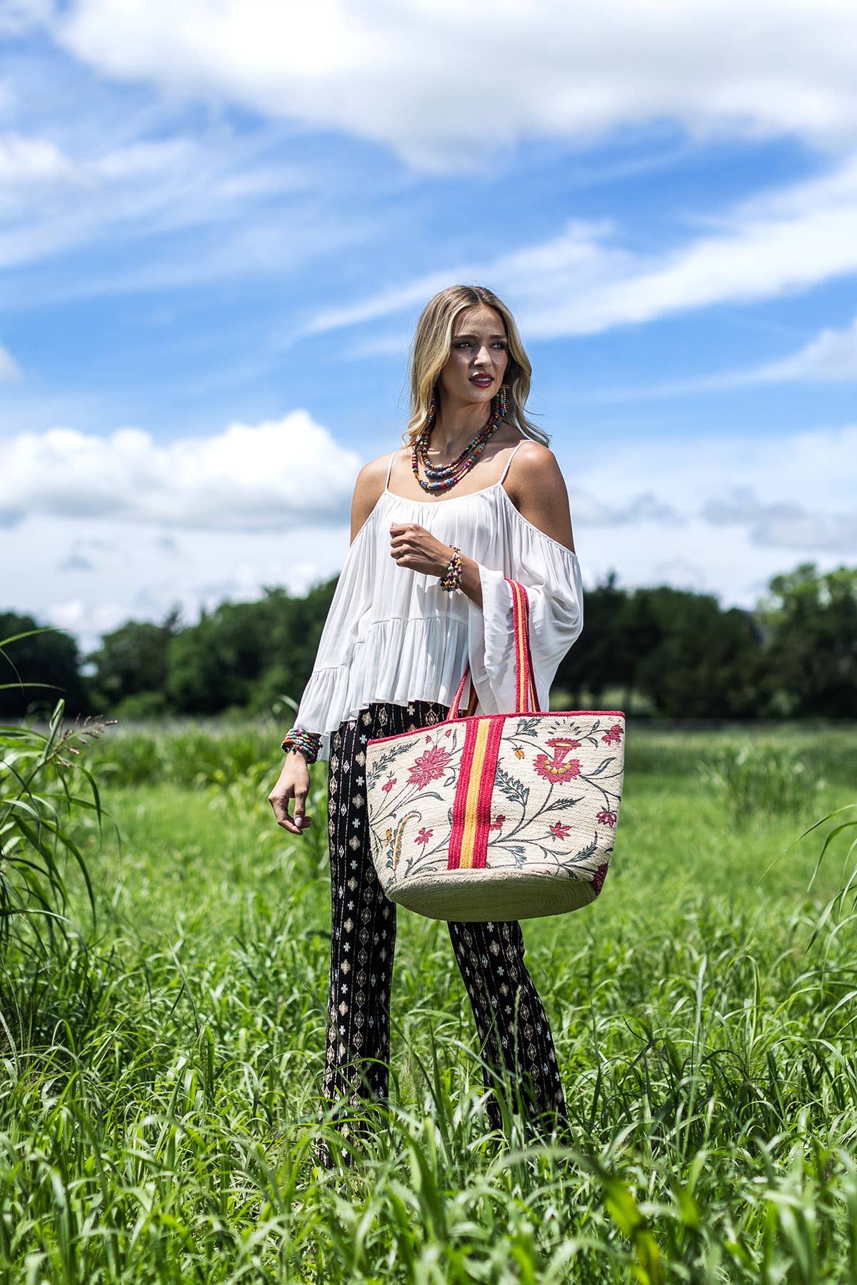 Cherry Dream Jute Bag