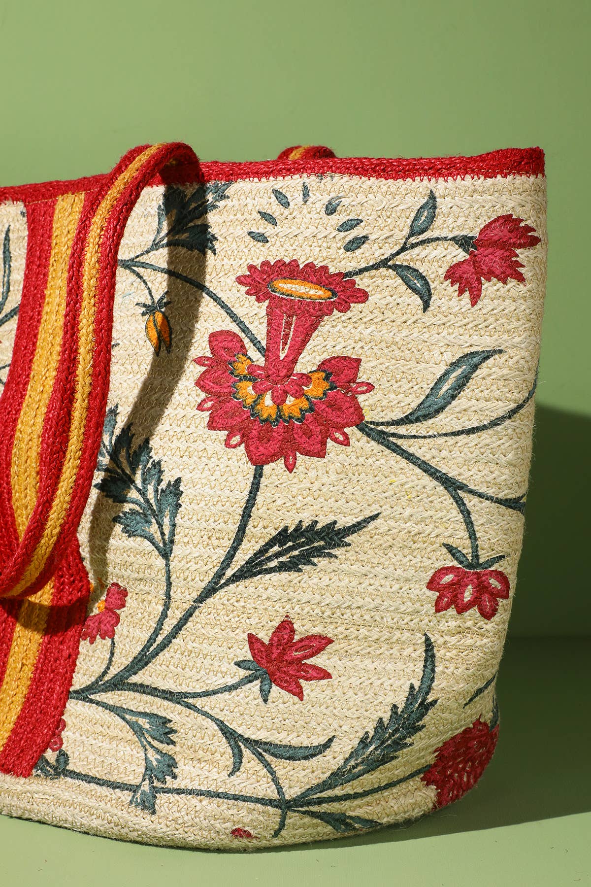 Cherry Dream Jute Bag